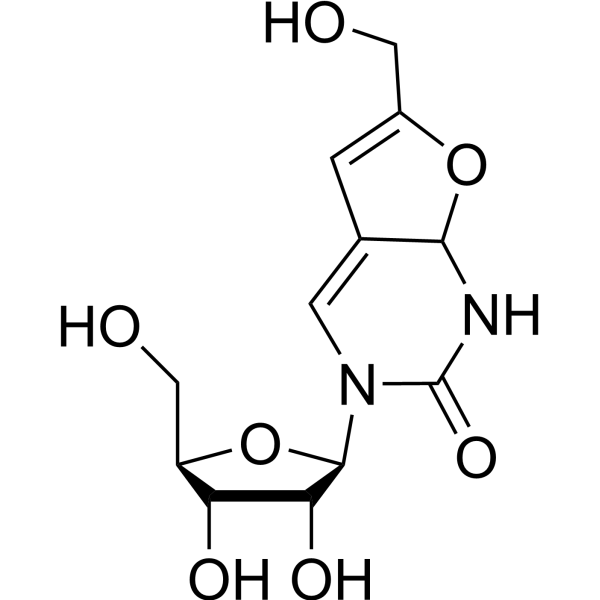 3-<em>β</em>-D-Ribofuranosyl-6-hydroxymethyl-furano[2,3-d]-pyrimidin-2-one