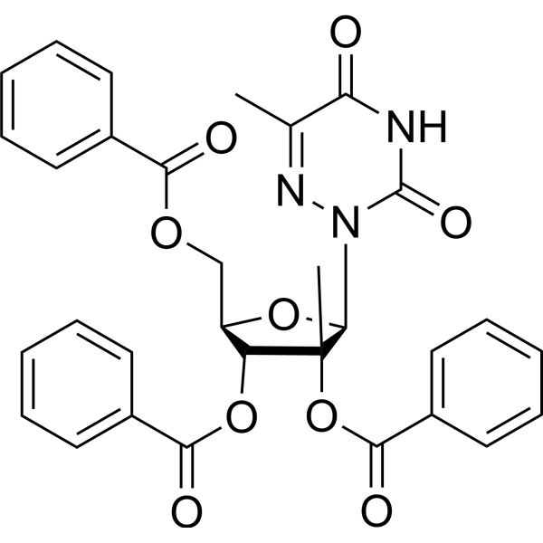 2',<em>3</em>',5'-Tri-O-benzoyl-2'-beta-<em>C</em>-methyl-<em>6</em>-azauridine