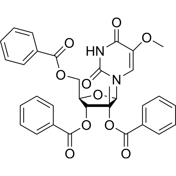 2’,3’,5’-Tri-O-benzoyl-2’-β-<em>C</em>-methyl-5-methoxy uridine