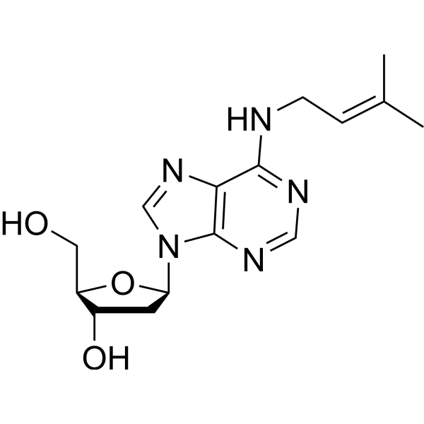 <em>N</em>6-Isopentenyl-2’-deoxy adenosine, 2’-deoxy riboprine