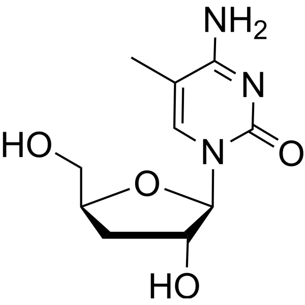 3’-Deoxy-5-methycytidine Chemical Structure