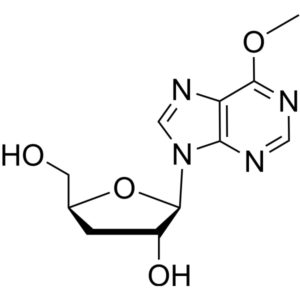3’-Deoxy-O6-methyl inosine Chemical Structure