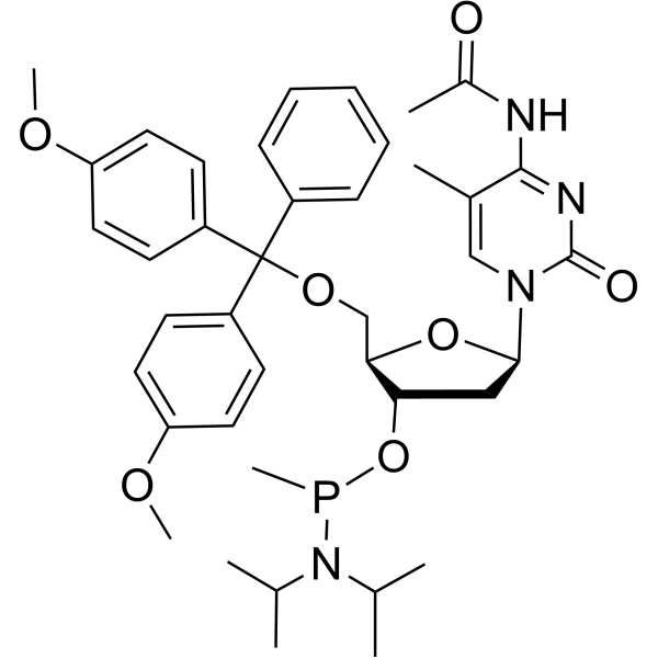 5’-O-DMTr-5-MedC (Ac)-methyl phosphonamidite