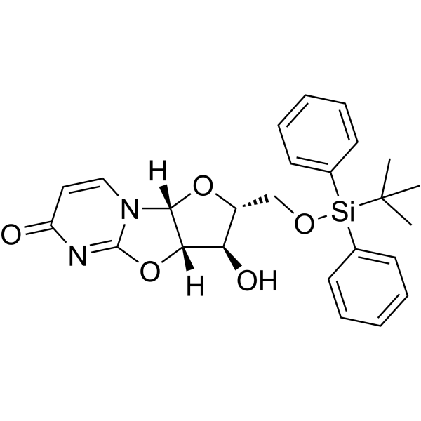 5’-O-TBDPS-2,2’-anhydrouridine Chemical Structure