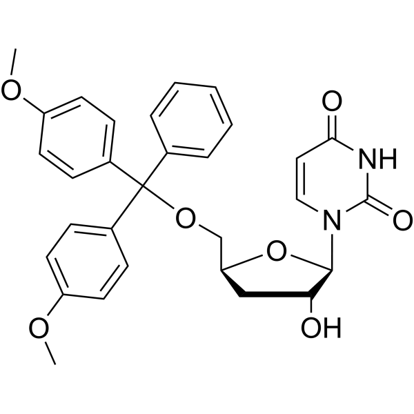 5’-<em>O</em>-DMTr-3’-deoxyuridine