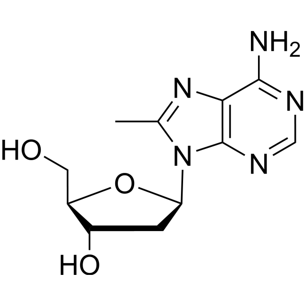 8-Methyl-2’-deoxyadenosine Chemical Structure