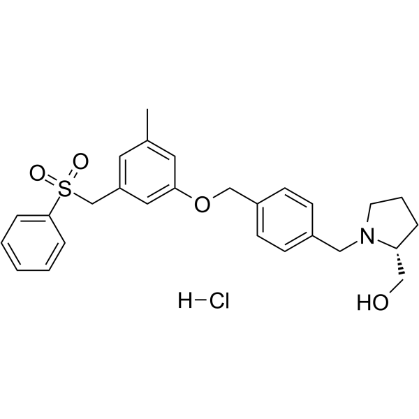 PF-543 hydrochloride Chemical Structure