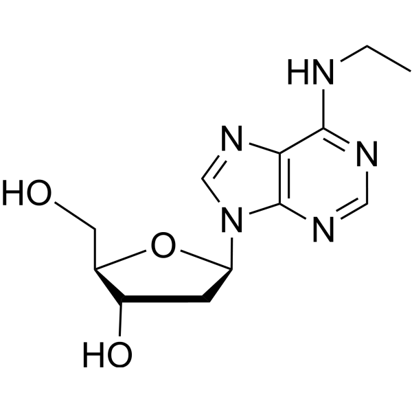 N6-Ethyl-2’-deoxyadenosine Chemical Structure