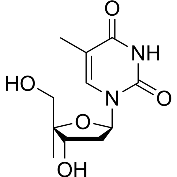 4’-Methylthymidine Chemical Structure