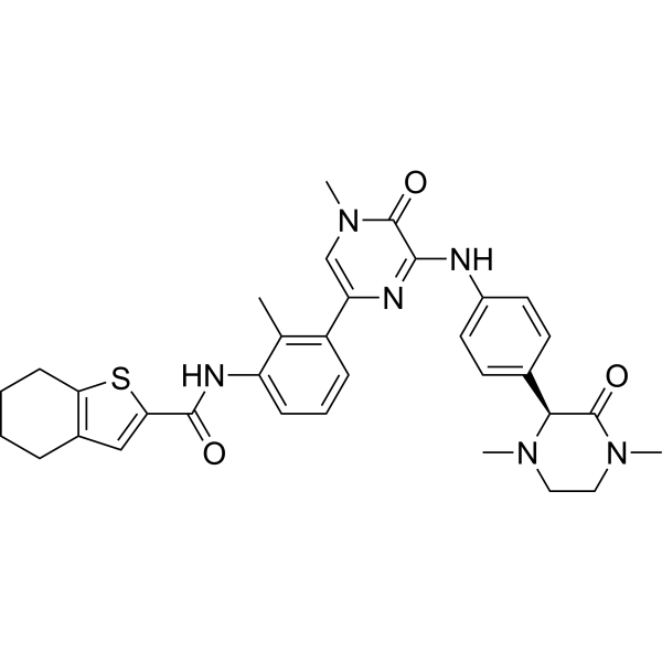 GDC-0834 (S-enantiomer) Chemical Structure