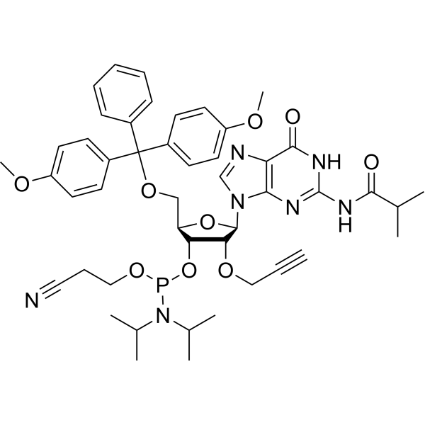 <em>N</em>2-iBu-<em>5</em>’-O-DMTr-2’-O-propargylguanosine-3’-CED-phosphoramidite