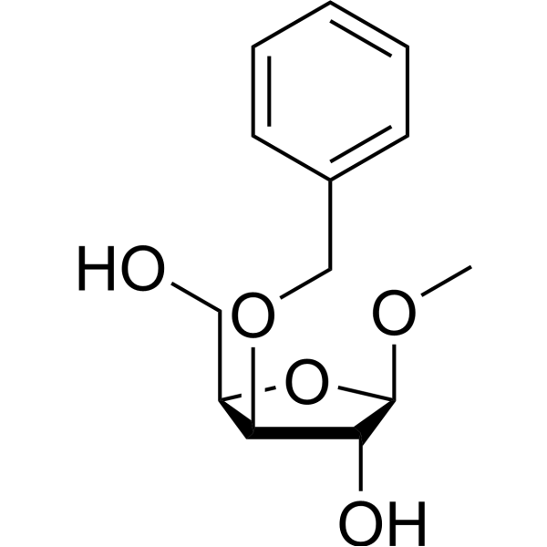 Methyl 3’-O-benzyl xyloriboside Chemical Structure