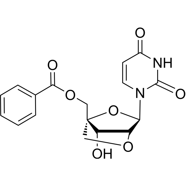 5’-O-Benzoyl-2’-O,4’-C-methyleneuridine Chemical Structure