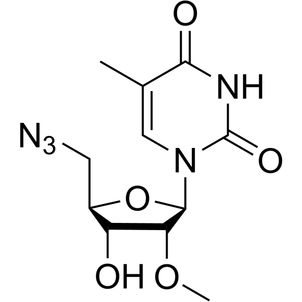 5'-Azido-5'-deoxy-<em>2</em>'-O-methyl-5-methyluridine