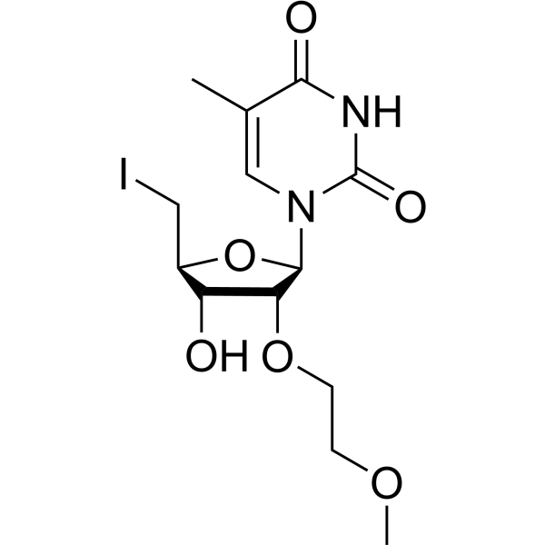5’-Deoxy-5’-iodo-2’-O-(2-methoxyethyl)-5-methyluridine