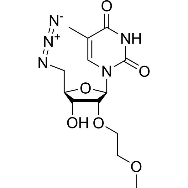 5’-Azido-5’-deoxy-2’-<em>O</em>-(2-methoxyethyl)-5-methyluridine