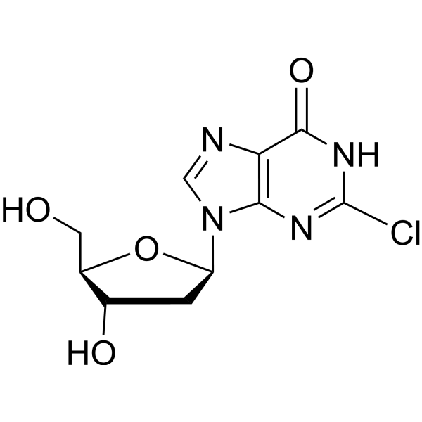 2-Chloro-2’-deoxy inosine Chemical Structure