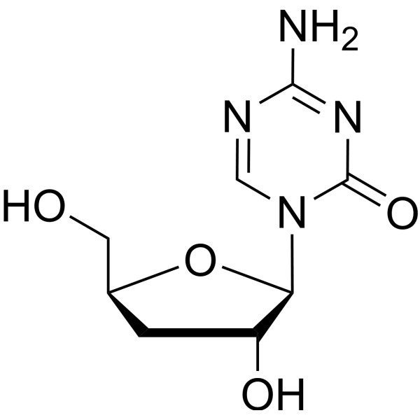 5-Aza-3’-deoxycytidine Chemical Structure