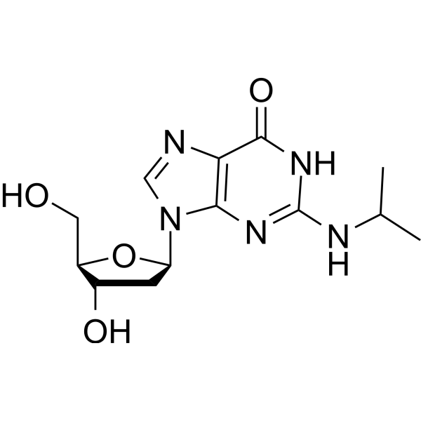 2'-Deoxy-N2-isopropyl guanosine Chemical Structure