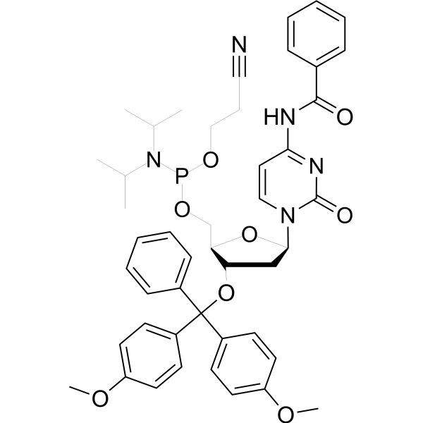Rev dC(Bz)-5'-amidite Chemical Structure