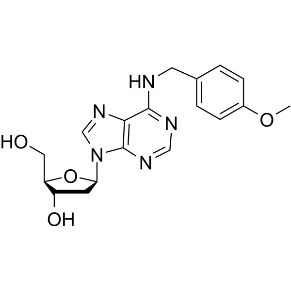 2’-Deoxy-N6-(4-methoxybenzyl)<em>adenosine</em>