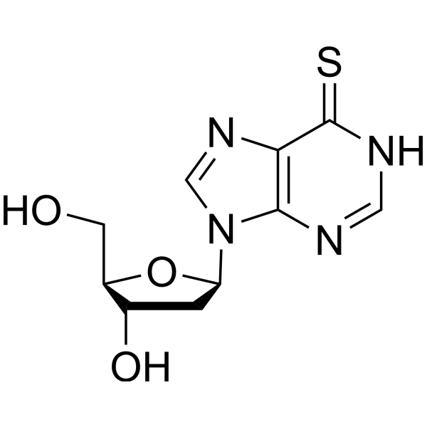 2′-Deoxy-6-thioinosine Chemical Structure