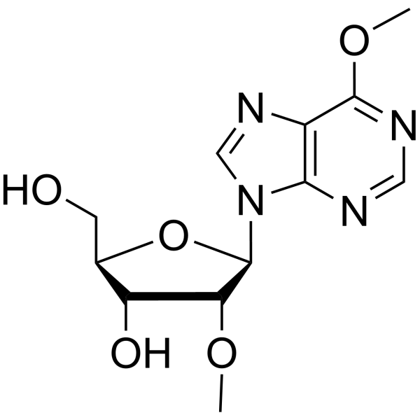 6-O-Methyl-2’-O-methylinosine Chemical Structure