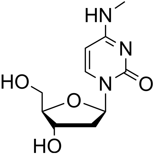 2’-Deoxy-N4-methylcytidine Chemical Structure