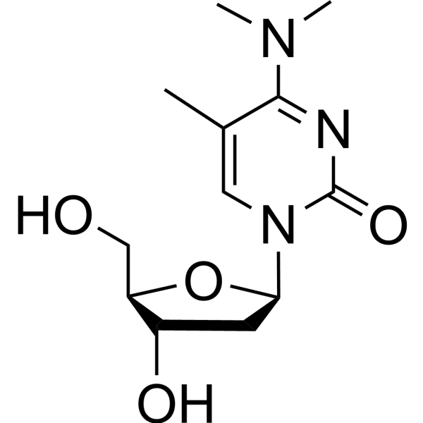 2’-Deoxy-5,N4,N4-trimethylcytidine Chemical Structure