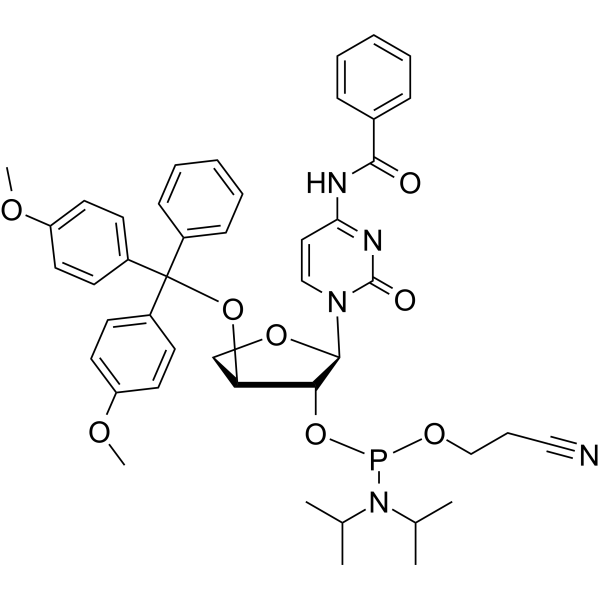 DMTr-TNA-C(Bz)-amidite Chemical Structure