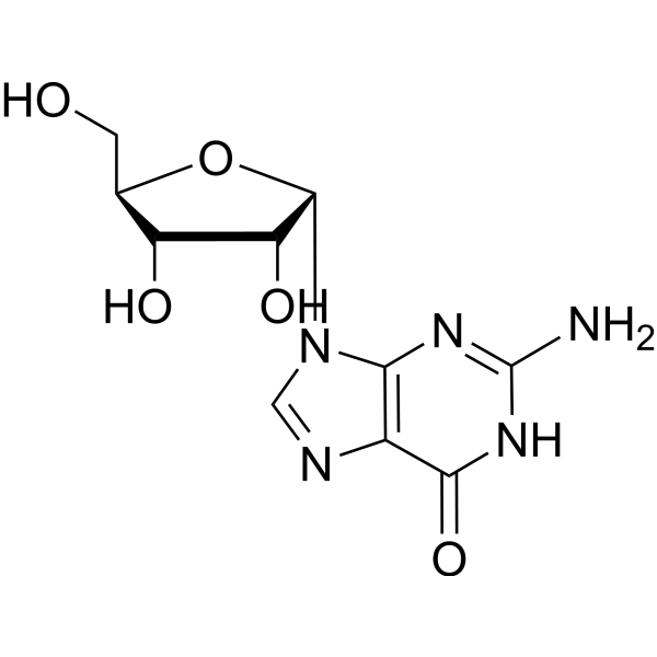 Alpha-Guanosine Chemical Structure