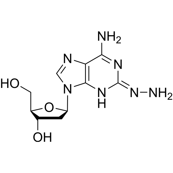 2′-Deoxy-2-hydrazinyladenosine Chemical Structure