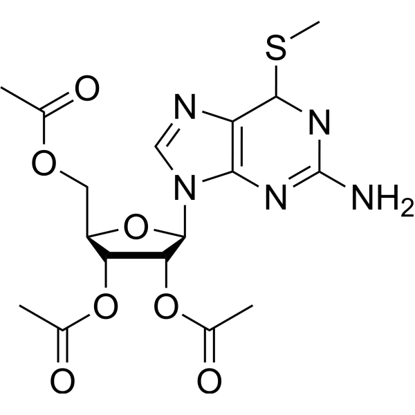 2’,3’,5’-Tri-O-acetyl-6-S-<em>methyl</em>-6-thio-guanosine