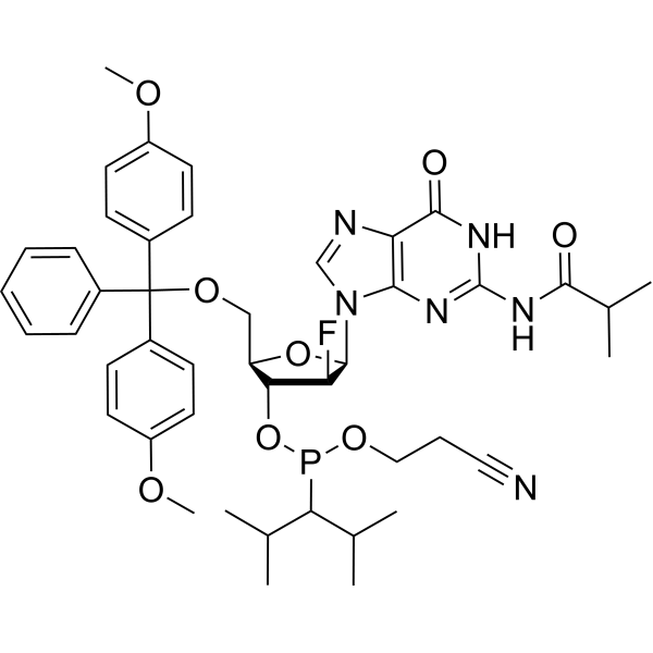 2'-F-2'-ara-<em>N</em>2-ibu-dG Phosphoramidite