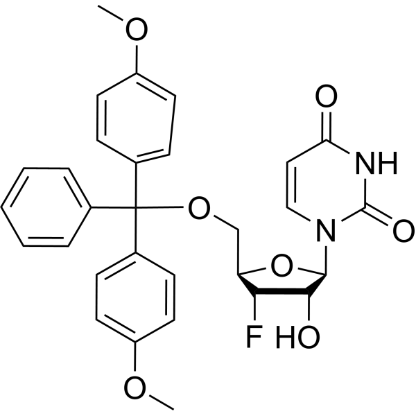 3’-Deoxy-5’-<em>O</em>-(4,4’-dimethoxytrityl)-3’-fluorouridine