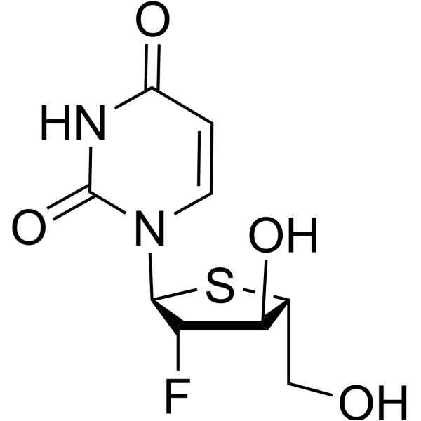 2’-Deoxy-2’-fluoro-4’-thio-a-<em>D</em>-arabinouridine