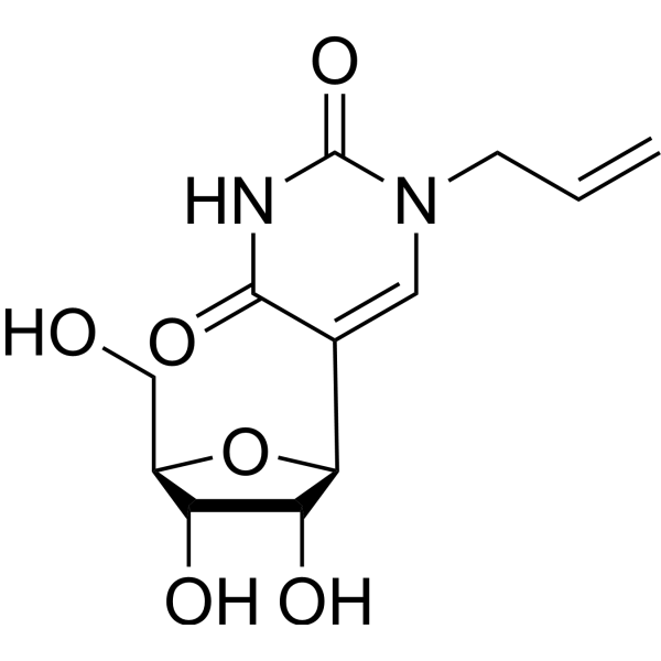 N1-Allylpseudouridine Chemical Structure