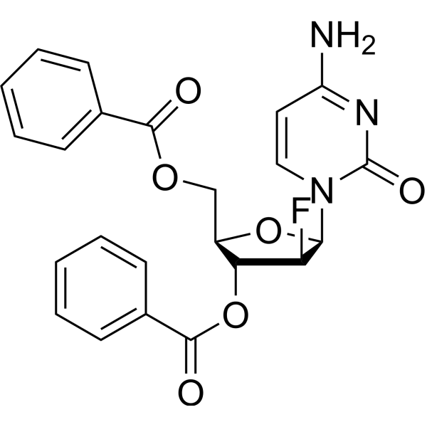 3',5'-Di-O-benzoyl-2'-deoxy-2'-fluoro-<em>beta</em>-D-arabinocytidine
