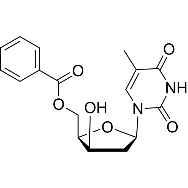 5’-O-Benzoylthymidine Chemical Structure