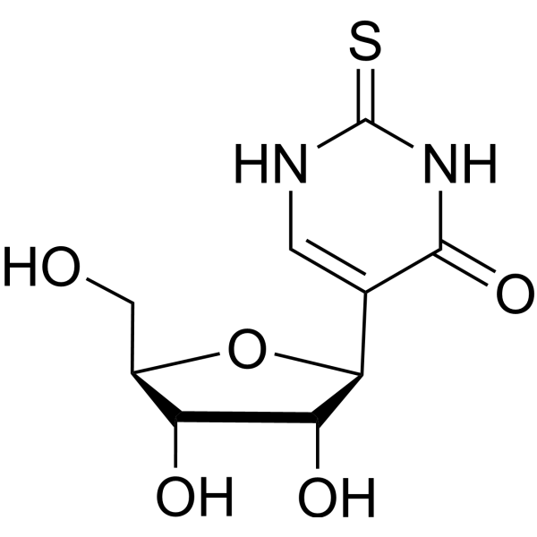 2-Thiopseudouridine Chemical Structure