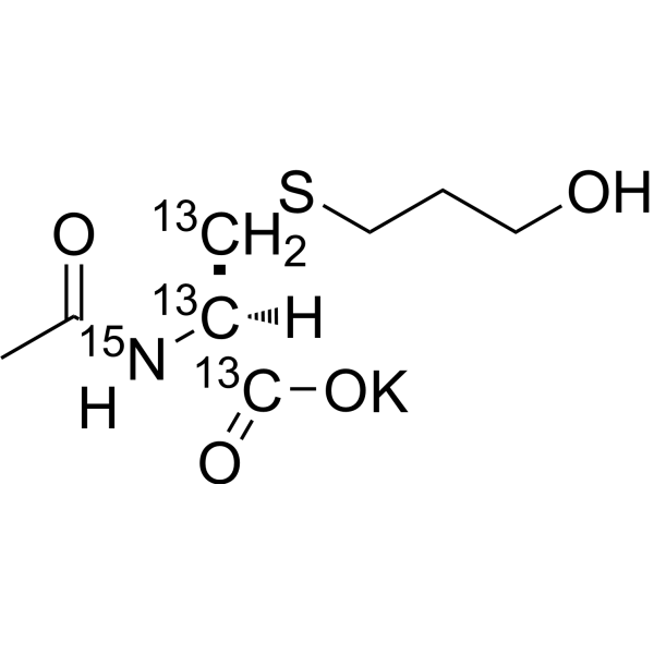 3-HPMA Potassium Salt-3-<em>13</em>C3,15N