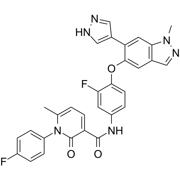 Merestinib Chemical Structure
