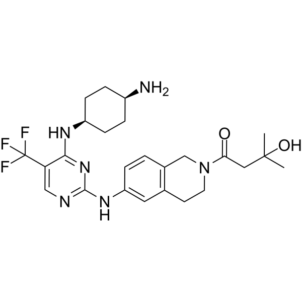 FLT3/CHK1-IN-1 Chemical Structure