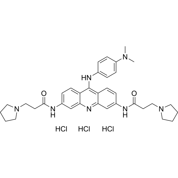 Braco-19 trihydrochloride Chemical Structure
