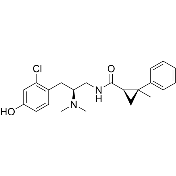 Mu opioid receptor antagonist 7 Chemical Structure