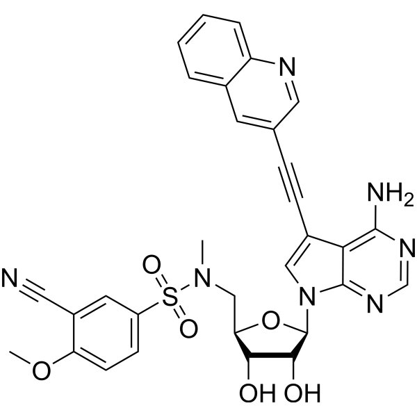 SARS-CoV-2 nsp14-IN-4 Chemical Structure