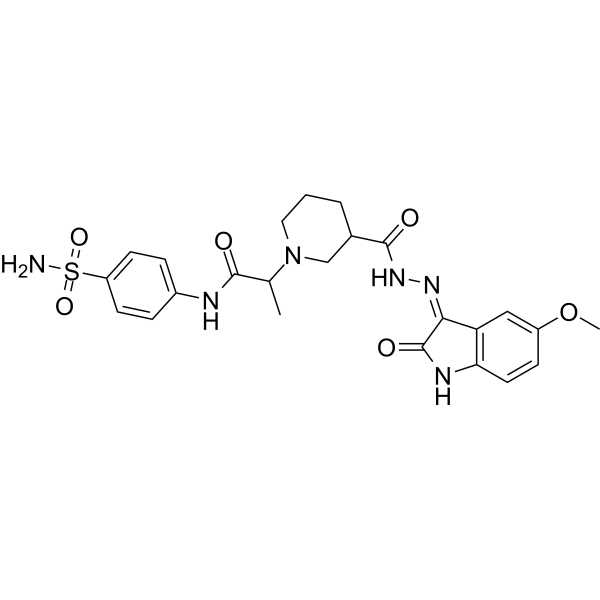 hCA/VEGFR-2-IN-3 Chemical Structure
