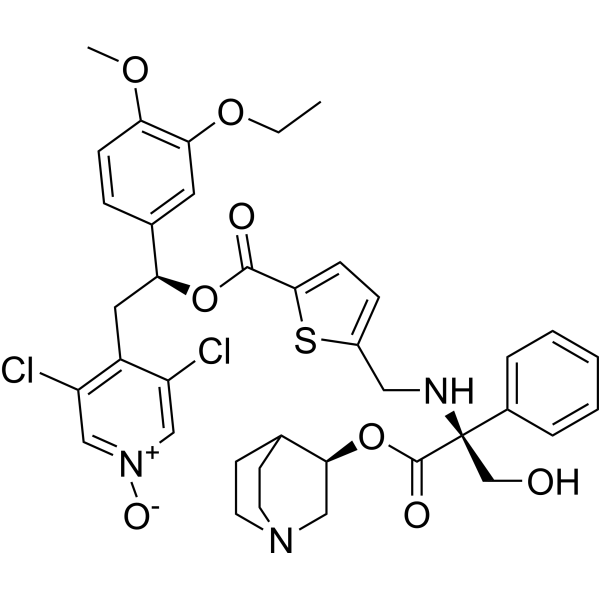 M3/PDE4 modulator-1 Chemical Structure