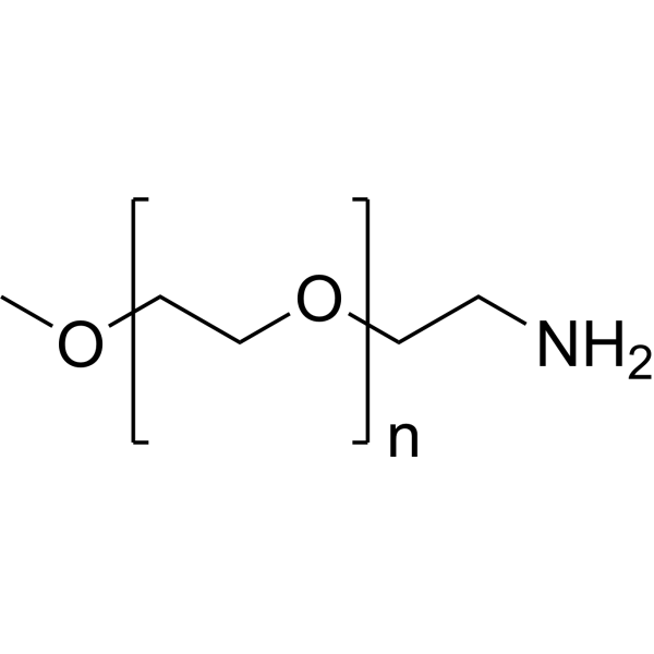 mPEG-amine (MW 550) Chemical Structure