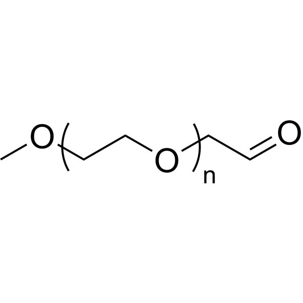 mPEG-CHO (MW 5000) Chemical Structure